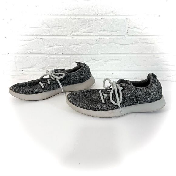 🚨4/$25 Allbirds Men’s Wool Runner Grey Sneakers Size 9 - Picture 3 of 7